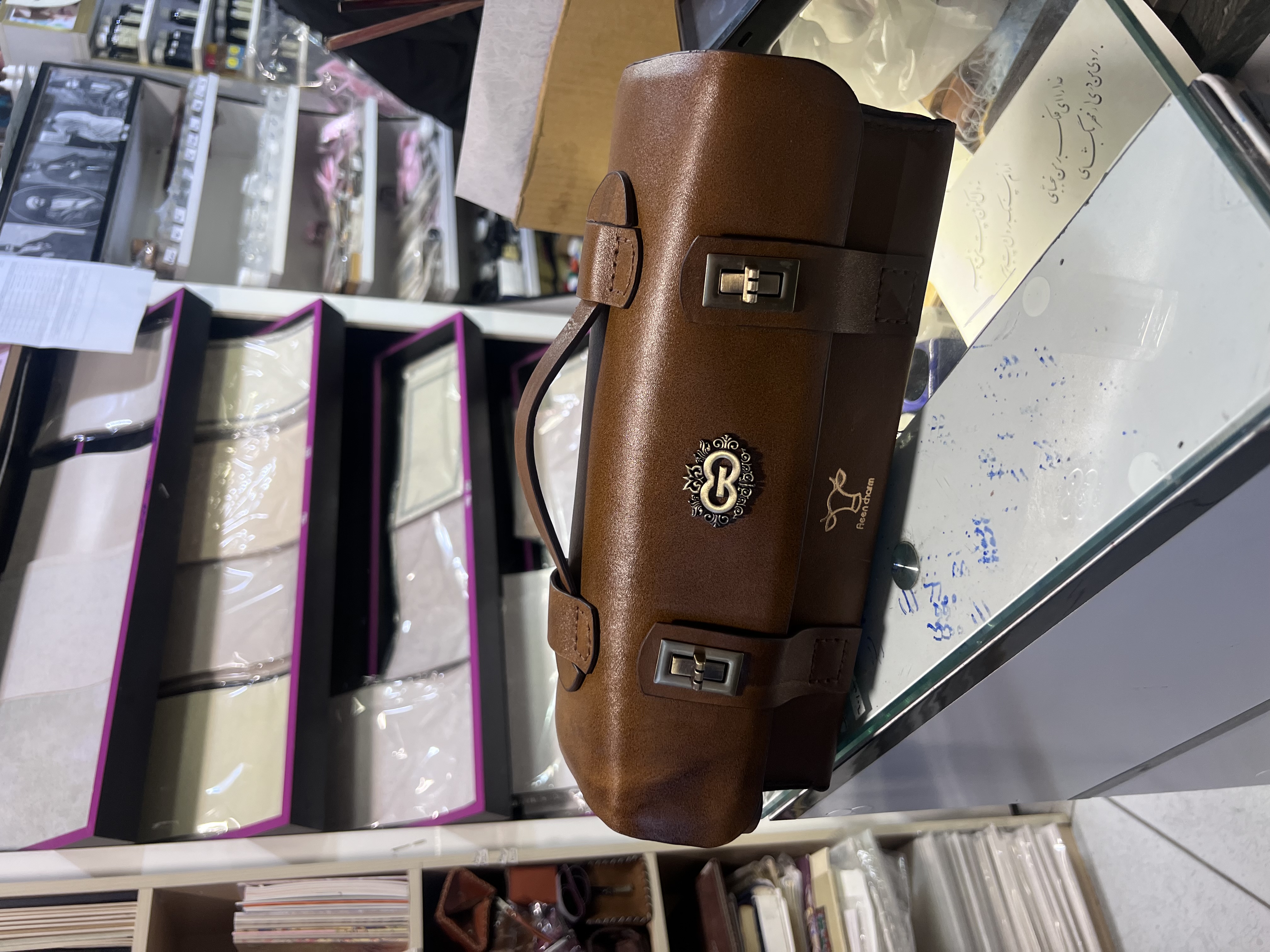 کیف چرم طبیعی «میرزا»