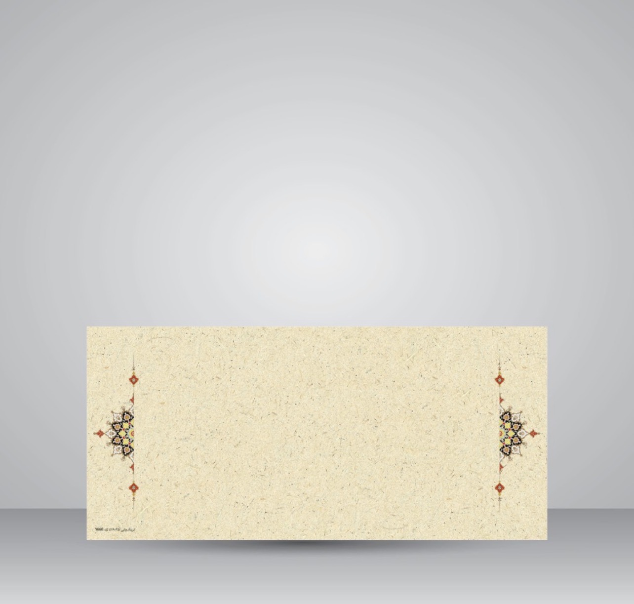 کاغذ تذهیب دار چاپی، کد 660، سایز 35*16 cm (بسته 25 عددی)