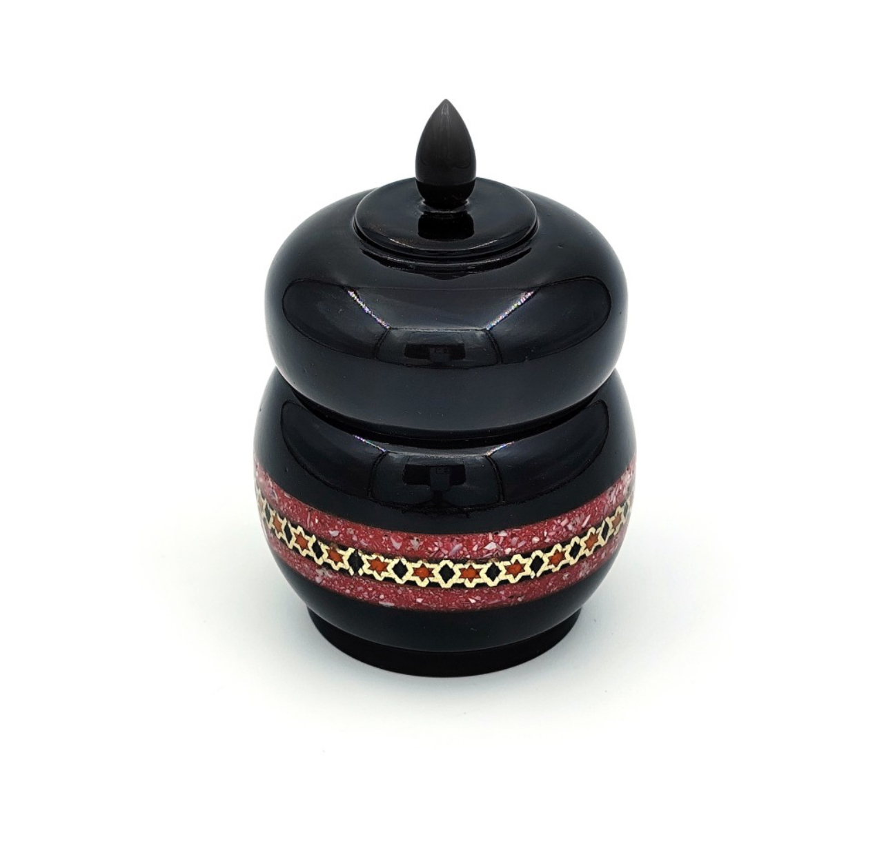 دوات نفیس چوب گردو خاتم (پر پن) کد 1-10308