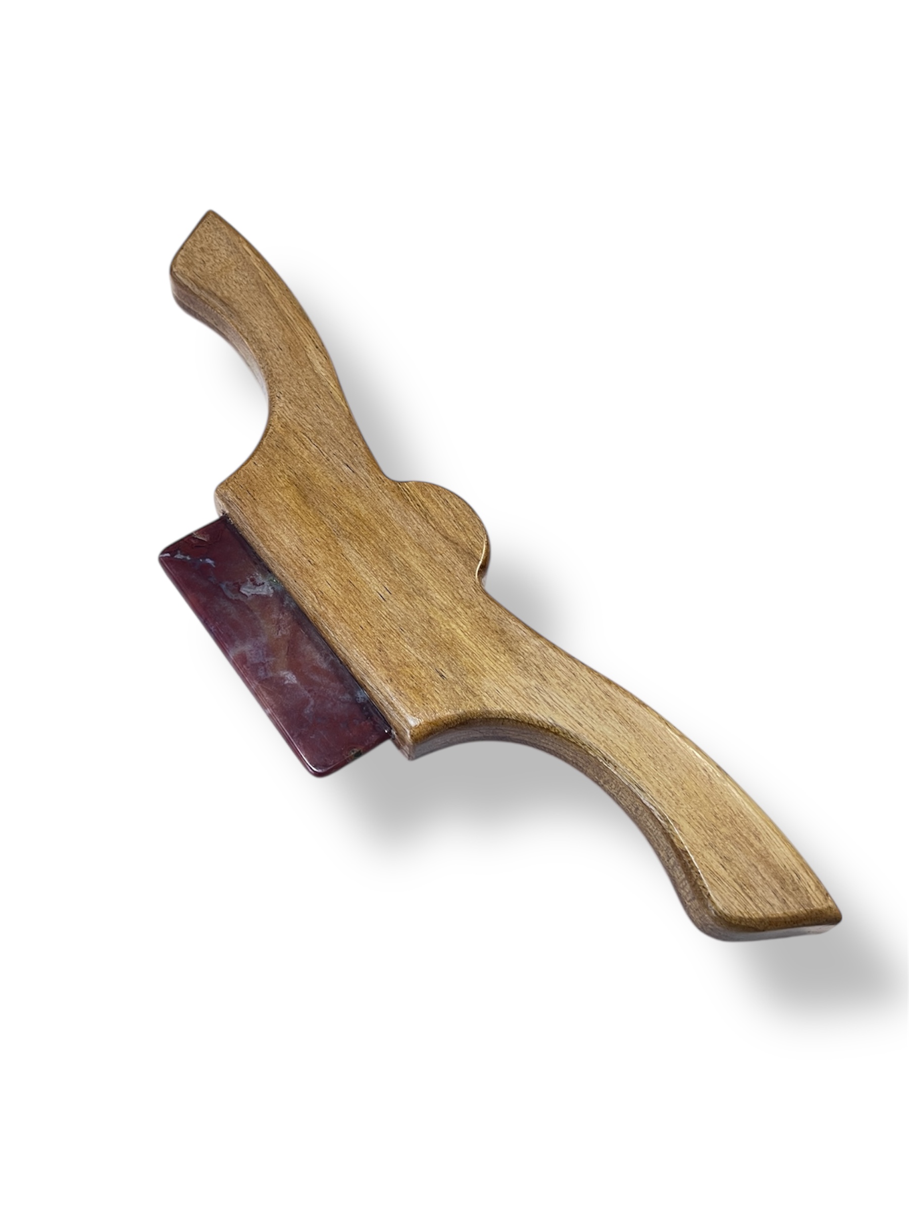 سنگ عقیق پارویی دو دسته