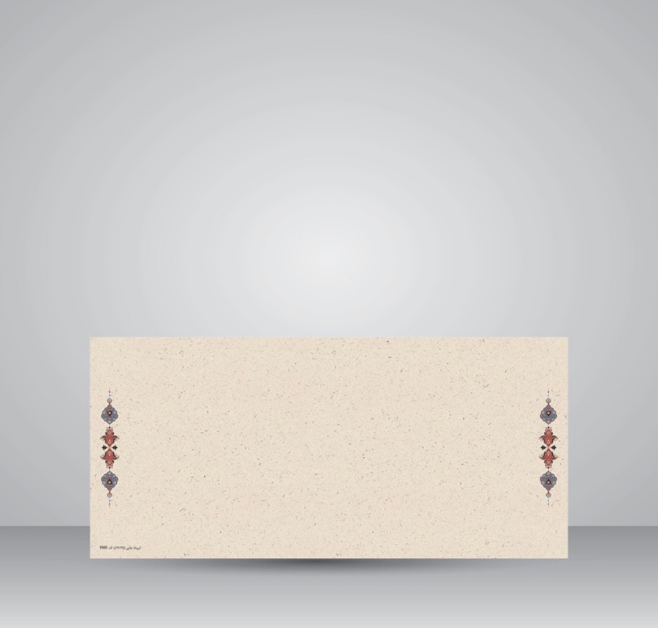 کاغذ تذهیب دار چاپی کد 661، سایز 35*16 cm (بسته 25 عددی)