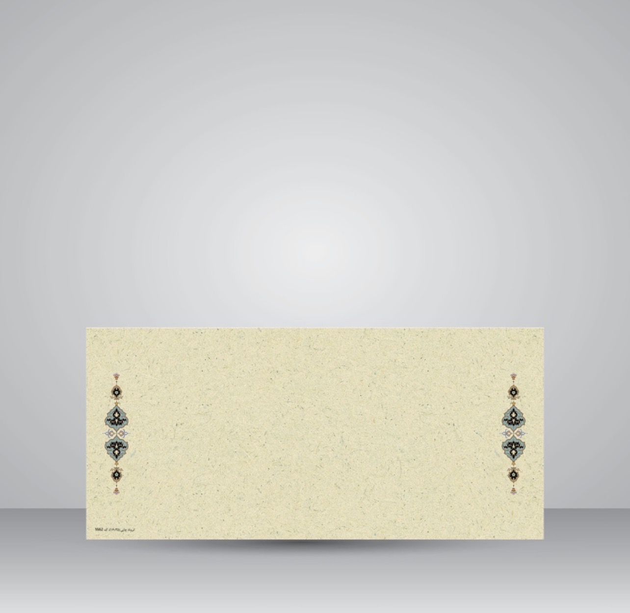 کاغذ تذهیب دار چاپی کد 662، سایز 35*16 cm (بسته 25 عددی)